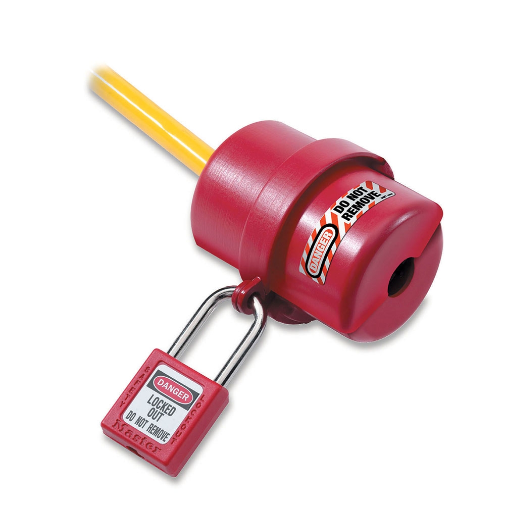 Master Lock 487 - Rotating Large Electrical Plug Lockout
