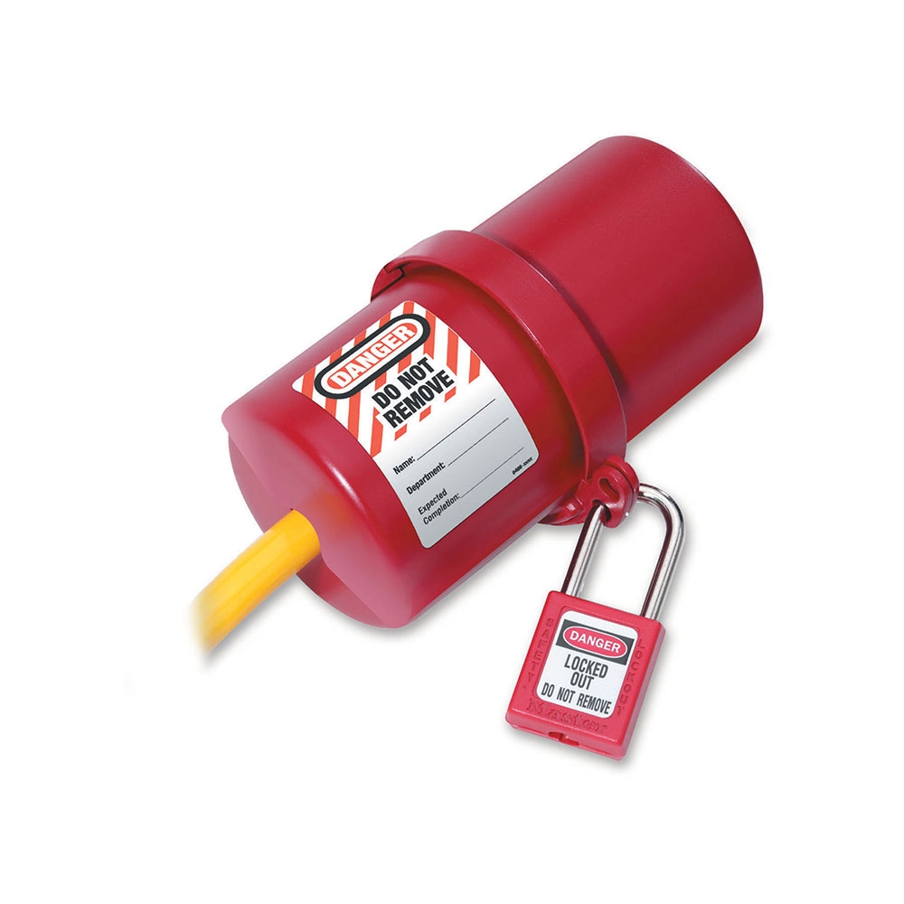 Master Lock 488 - Rotating Large Electrical Plug Lockout